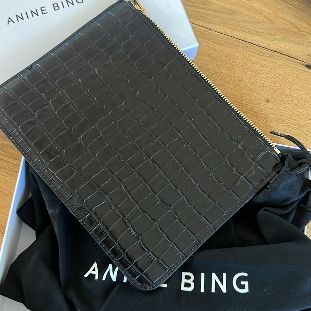 Anine Bing clutch bag